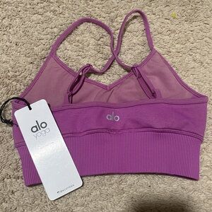 Alo Yoga Women's Purple Sports Bra